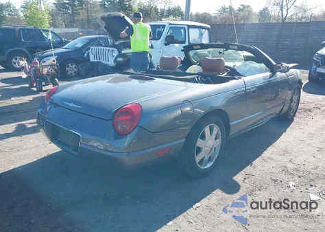 2003 Ford Thunderbird from USA, damaged, VIN 1FAHP60A33Y103192